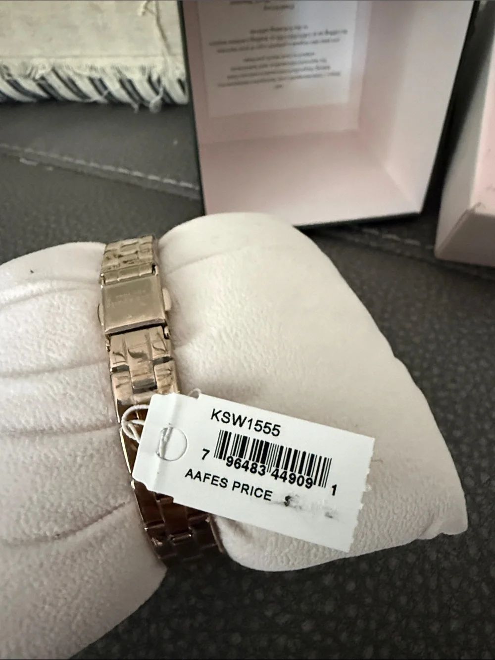 kate spade Rose Gold and White Women's Bracelet Watch